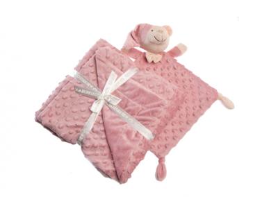 Gamberritos knuffeldoekje en deken 80 x 110 cm donker Gamberritos knuffeldoekje en deken 80 x 110 cm donker