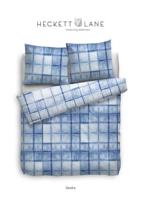 Heckett & Lane Dekbedovertrek Heckett Lane Sandra Blauw 200-200/220