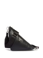 Prada sac porté épaule Triangle - Noir