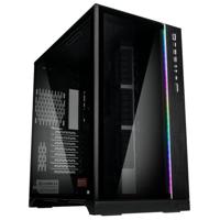 Lian Li O11Dynamic XL (ROG-gecertificeerd) E-ATX Dual Chamber desktopbehuizing, midi-tower, gaming-pc-behuizing met zijpaneel en front van gehard glas, verticale grafische kaartmontage, 285 x 513 x