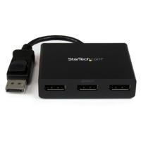 Multi Stream Transport Hub - Videosplitter - DisplayPort 1.2 - naar drievoudige - DisplayPort - MST-hub - desktop