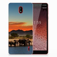 Nokia 1 Plus TPU Hoesje Olifanten