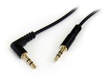 StarTech.com 1,8 m slanke 3.5mm naar rechtsgehoekte stereo audio kabel M/M