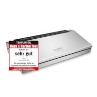 CASO GourmetVAC 280 - Vacuümsealer - Dubbele lasnaad - Zuigerpomp (15L/min) en krachtige motor - Regelbare vacuümsterkte & lastijd - Incl. 10 zakken 20 x 30 cm