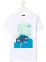 Il Gufo t-shirt à imprimé graphique - Blanc