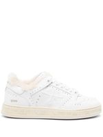 Premiata Quinnd shearling-lining leather sneakers - Blanc - thumbnail