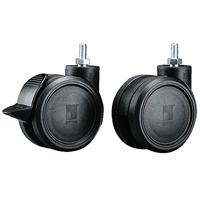 Rittal Dubbele zwenkwielen M12 elk 2 met/zonder vergrendeling 4 stuks DK 7495.000 zwart