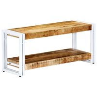 Tv-meubel 90x30x40 cm massief mangohout