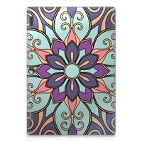 Lenovo Tab 10 | Tab 2 A10-30 Siliconen Hoesje Purple Flower