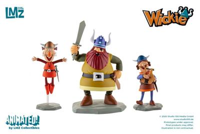 Vicky the Viking Statues Halvar, Gorm & Ulme 9 - 16 cm Vicky the Viking Statues Halvar, Gorm & Ulme 9 - 16 cm
