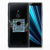 Sony Xperia XZ3 Telefoonhoesje met Naam Boho Beach