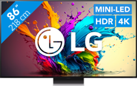 LG QNED MiniLED 86QNED91T6A.AEU tv 2,18 m (86") 4K Ultra HD Smart TV Wifi Zwart - thumbnail