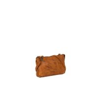 Justified Bags Justified Bags® Roma Cognac Lederen Schoudertasje