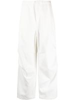 Jil Sander pantalon en coton à coupe droite - Blanc - thumbnail