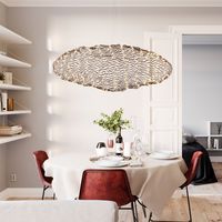 Hayden lamp By Rydens hanglamp zwart modern led lamp 115cm - thumbnail