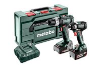 Metabo BSL+SSD200LTBL 685194000 Accu-schroefboormachine, Accu-slagmoersleutel 18 V 4 Ah Li-ion Incl. accu, Incl. lader - thumbnail