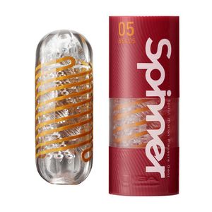 Tenga Spinner - 05 Beads Mannelijke bevrediger Goud, Transparant