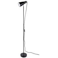 Leitmotiv Vloerlamp Mini Cone, Ijzer, Zwart