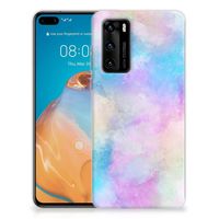 Hoesje maken Huawei P40 Watercolor Light