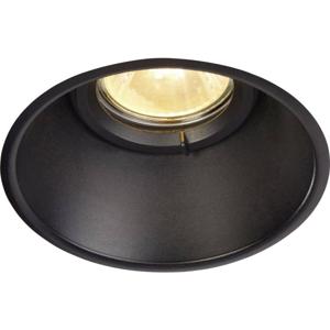 SLV 113160 Horn-O Inbouwlamp LED GU10 50 W Zwart (mat)