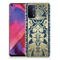 OPPO A93 5G TPU Case Beige Flowers - thumbnail