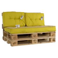 Today Palletkussenset Ceylon Geel - 3 delig
