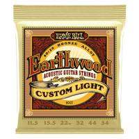 Ernie Ball 2007 Earthwood Custom Light 80/20 Bronze (011.5-054) snarenset voor akoestische westerngitaar - thumbnail