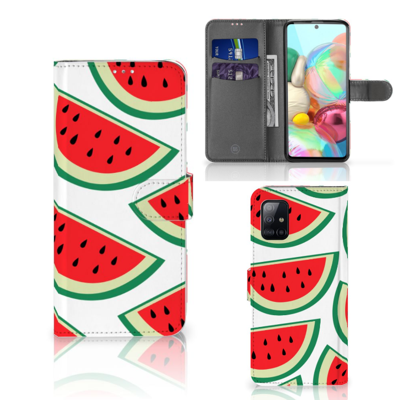 Samsung Galaxy A71 Book Cover Watermelons Samsung Galaxy A71 Book Cover Watermelons