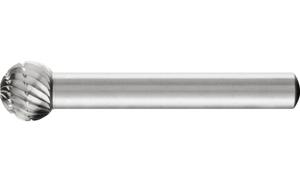 PFERD 22420336 Freesstift Bol Lengte 49 mm Afmeting, Ø 10 mm Werklengte 9 mm Schachtdiameter 6 mm