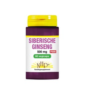 Siberische ginseng 500mg puur