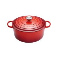 LE CREUSET - Signature - Braadpan rond 20cm 2,40l Kersenrood - thumbnail