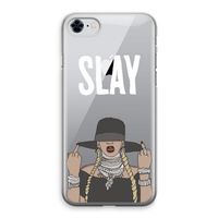 Slay All Day: iPhone 8 Transparant Hoesje