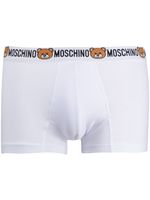 Moschino boxer à bande logo - Blanc - thumbnail