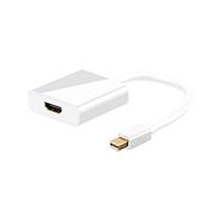 Goobay 67880 Mini DisplayPort/HDMI adapterkabel 1.2, verguld - Mini DisplayPort-stekker > HDMI-bus (type A)