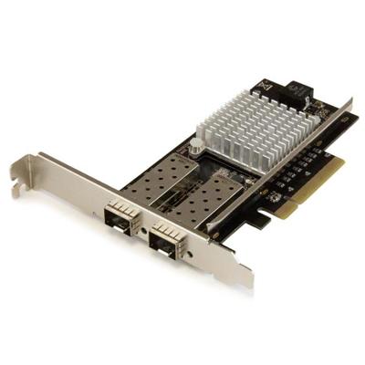 .com 10G Network Card - 2x 10G Open SFP+ Multimode LC Fiber Connector - Intel 82599 Chip - Gigabit Ethernet Card (PEX20000SFPI) - Netwerkadapter - PCIe 2.0 x4 laag profiel - 10 GigE .com 10G Network Card - 2x 10G Open SFP+ Multimode LC Fiber Connector - Intel 82599 Chip - Gigabit Ethernet Card (PEX20000SFPI) - Netwerkadapter - PCIe 2.0 x4 laag profiel - 10 GigE