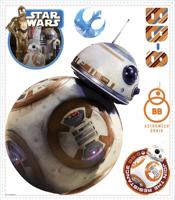 RoomMates muurstickers BB-8 vinyl 6 stuks