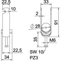 OBO Bettermann 1186423 Beugelklem 1 stuk(s)