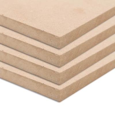 vidaXL MDF platen vierkant 60x60 cm 25 mm 4 st vidaXL MDF platen vierkant 60x60 cm 25 mm 4 st