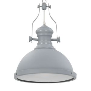 Plafondlamp rond E27 grijs