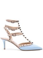 Valentino Garavani escarpins Rockstud 65 mm - Bleu - thumbnail