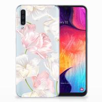 Samsung Galaxy A50 TPU Case Lovely Flowers - thumbnail