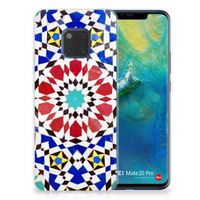 Huawei Mate 20 Pro TPU Siliconen Hoesje Mozaïek - thumbnail