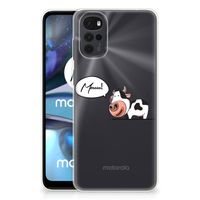 Motorola Moto G22 Telefoonhoesje met Naam Cow