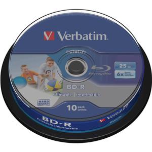 Verbatim 43804 Blu-ray BD-R disc 25 GB 10 stuk(s) Spindel Bedrukbaar