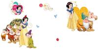 Walplus muurstickerset Disney Sneeuw