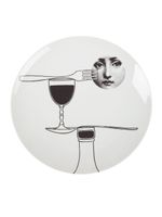 Fornasetti "Tema e variazioni" Assiette - Blanc