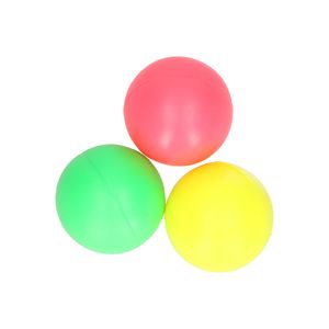 3x Gekleurde beachball strand balletjes set buitenspeelgoed