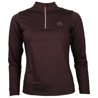 Trainingsshirt Montar Everly, XS in bruin Trainingsshirt Montar Everly, XS in bruin