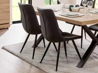 Set van 2 stoelen MARNOIX zwart