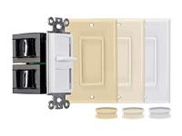 Monoprice 300-Watt Slider Impedantie Bijpassende Volume Control met Color Kit, Sluit meerdere Speaker Paren aan op een enkele Versterker of Ontvanger, Multi-Color, Modelnummer: 138167